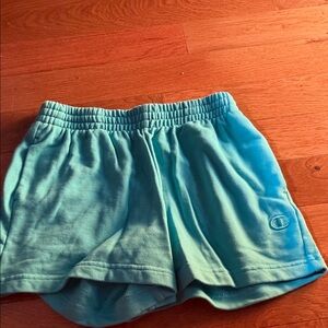 Champion Women's Aqua Athletic Shorts